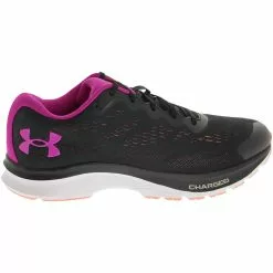 Under Armour Charged Bandit 6 Running Shoes - Womens Black White
