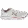 Under Armour Charged Assert 9 Running Shoes - Womens White Mauve Pink
