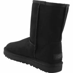 UGG Boots UGG Classic Short 2 Winter Boots - Womens Black -Rogan‘s Shoes shop UG 1016223 BLK3