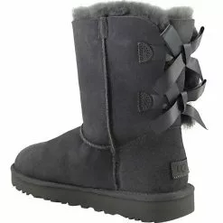 UGG Boots UGG Bailey Bow 2 Winter Boots - Womens Grey -Rogan‘s Shoes shop UG 1016225 GRY3