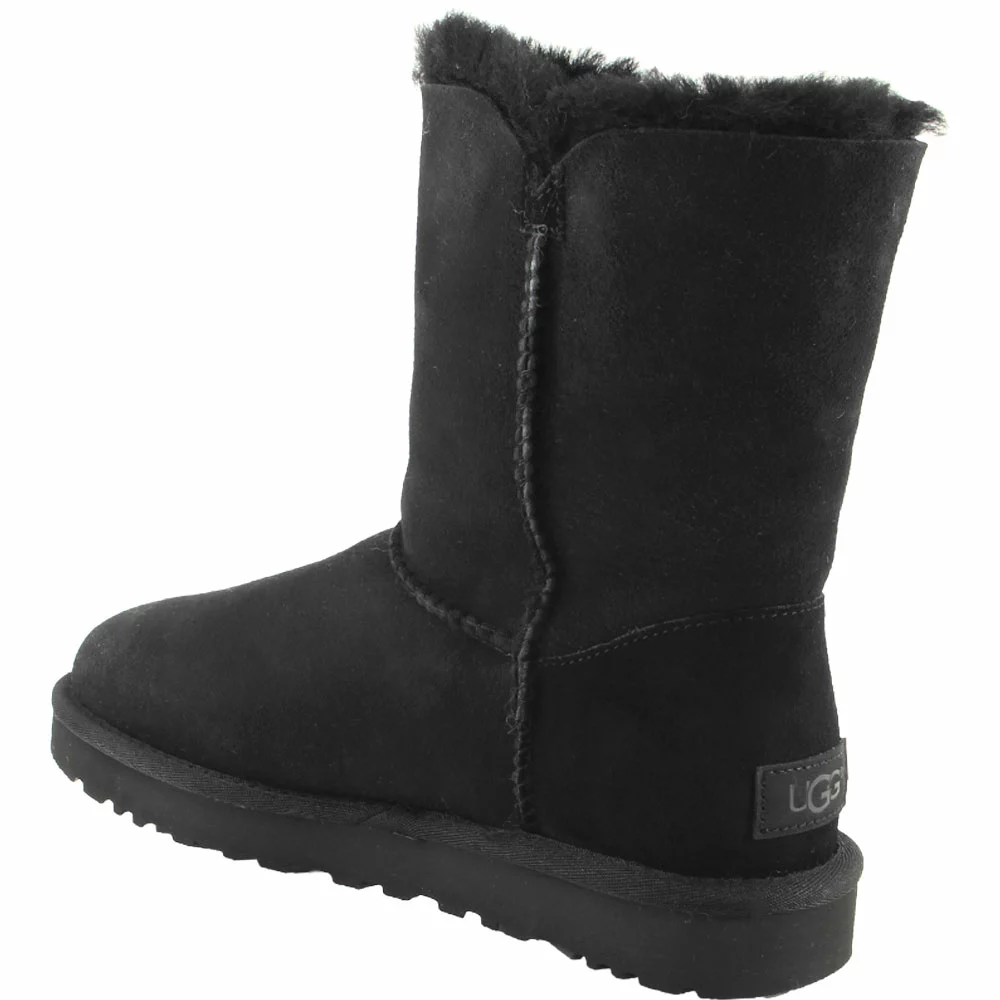 UGG Boots UGG Bailey Button 2 Winter Boots - Womens Black 3 UGG Boots UGG Bailey Button 2 Winter Boots - Womens Black - Image 3
