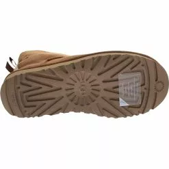 UGG Boots UGG Bailey Bow Mini 2 Winter Boots - Womens Chestnut -Rogan‘s Shoes shop UG 1016501 CHE4