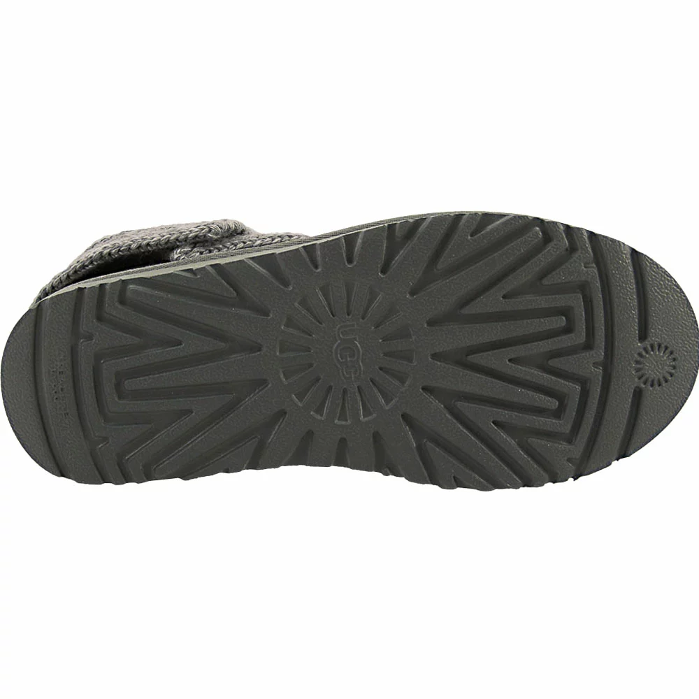 UGG Boots UGG Classic Cardy 2 Winter Boots - Womens Grey 4 UGG Boots UGG Classic Cardy 2 Winter Boots - Womens Grey - Image 4