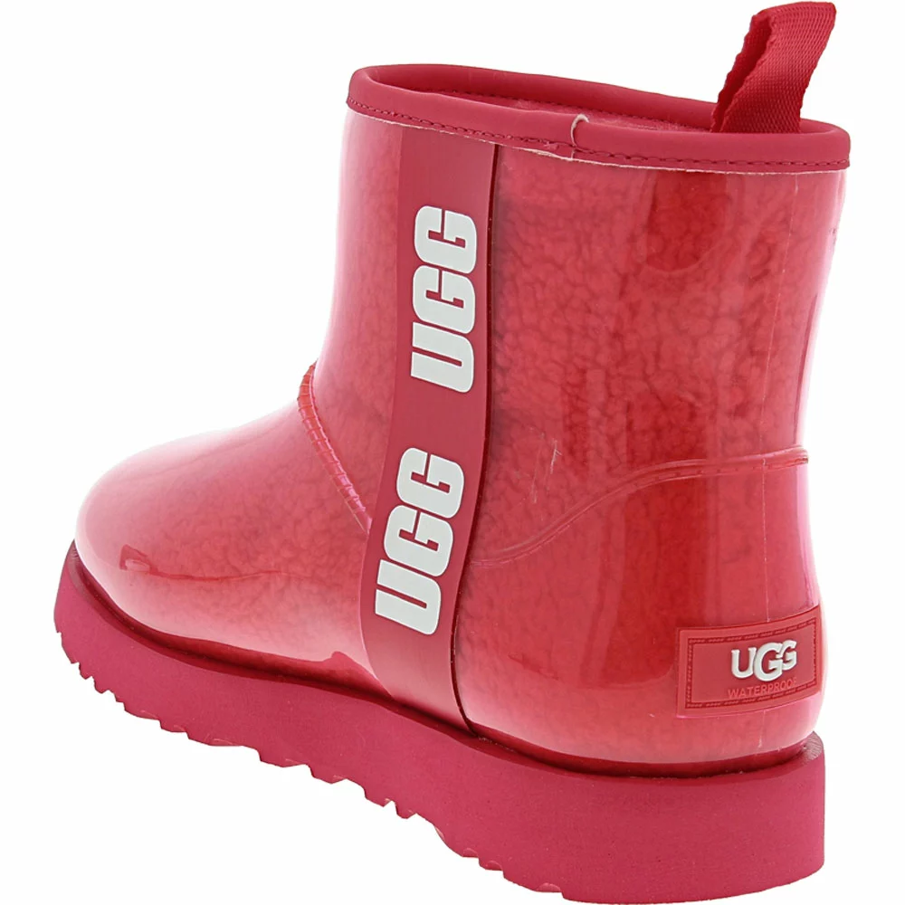 UGG Boots UGG Classic Clear Mini Winter Boots - Womens Hibiscus 3 UGG Boots UGG Classic Clear Mini Winter Boots - Womens Hibiscus - Image 3