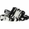 UGG Boots UGG Fluff Yeah Slide Marble Womens Slippers Black White