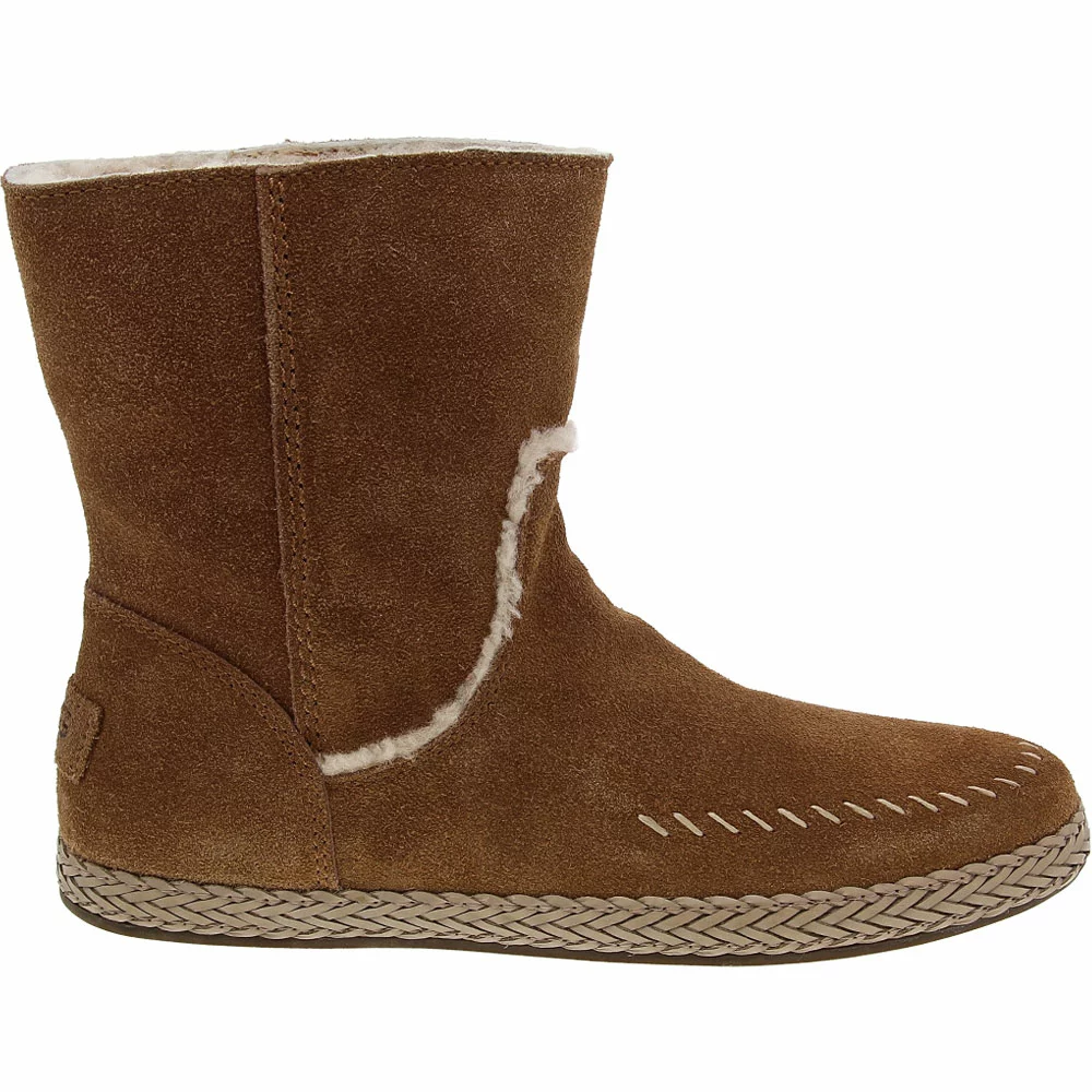 UGG Boots UGG Ailish Casual Boots - Womens Chestnut 1 UGG Boots UGG Ailish Casual Boots - Womens Chestnut