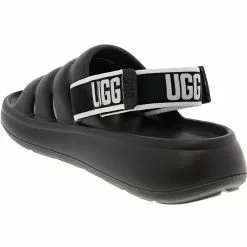 UGG Boots UGG Sport Yeah Sandals - Womens Black -Rogan‘s Shoes shop UG 1126811 BLK3