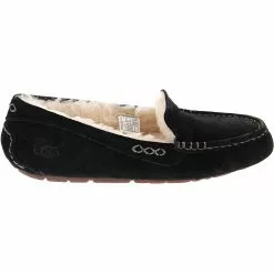 UGG Boots UGG Australia Ansley Sheepskin Moccasin Slippers - Womens Black