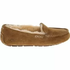 UGG Boots UGG Australia Ansley Sheepskin Moccasin Slippers - Womens Chestnut Brown