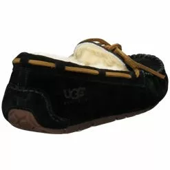 UGG Boots UGG Dakota Slippers - Womens Black -Rogan‘s Shoes shop UG 5612 BLK3