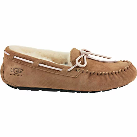 UGG Boots UGG Dakota Slippers - Womens Tobacco Pink 1 UGG Boots UGG Dakota Slippers - Womens Tobacco Pink