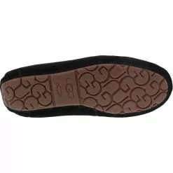 UGG Boots UGG Dakota Slippers - Womens Black Tan -Rogan‘s Shoes shop UG 5612 XTN4