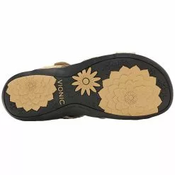 Vionic Rest Amber Sandals - Womens Gold Cork -Rogan‘s Shoes shop VI 10000430 GLD4