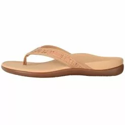 Vionic Tide 2 Sandals - Womens Gold Cork -Rogan‘s Shoes shop VI 10000470 GLD3