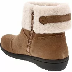 Vionic Magnolia Ruth Suede Casual Boots - Womens Wheat -Rogan‘s Shoes shop VI 10011426 WHT3