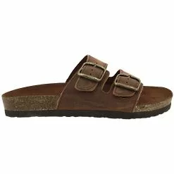 White Mountain Helga Sandals - Womens Brown Leather