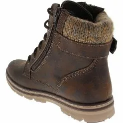 White Mountain Kelsie Casual Boots - Womens Brown -Rogan‘s Shoes shop WM C27356 BRN3