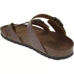 White Mountain Gracie Sandals - Womens Brown -Rogan‘s Shoes shop WM W26765 BRN3