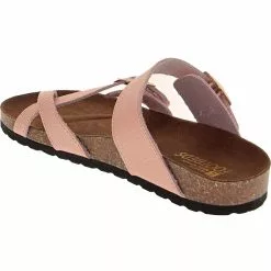 White Mountain Gracie Sandals - Womens Rose Gold Leather -Rogan‘s Shoes shop WM W26765 GLD3