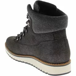 White Mountain Cozy Casual Boots - Womens Black Textile -Rogan‘s Shoes shop WM W29455 BLK3