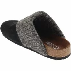 White Mountain Beckham Slip On Casual Shoes - Womens Black Suede -Rogan‘s Shoes shop WM W29879 BLK3