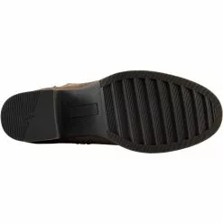 White Mountain Paulina Tall Dress Boots - Womens Brown Waxy Fabric -Rogan‘s Shoes shop WM W29932 BRN4