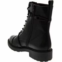 White Mountain Decree Casual Boots - Womens Black Smooth -Rogan‘s Shoes shop WM W31632 BLK3