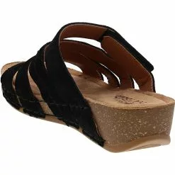 White Mountain Fame Sandals - Womens Black 6 White Mountain Fame Sandals - Womens Black -Rogan‘s Shoes shop WM W33025 BLK3