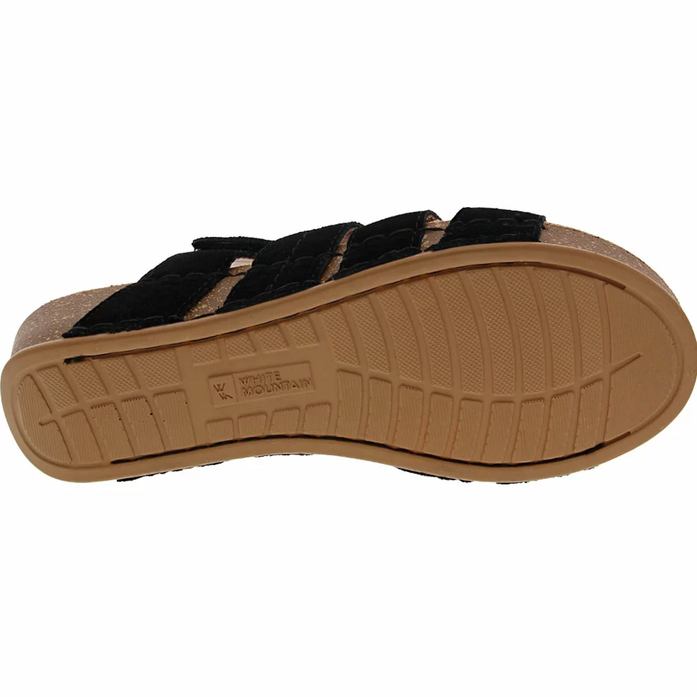 White Mountain Fame Sandals - Womens Black 4 White Mountain Fame Sandals - Womens Black - Image 4