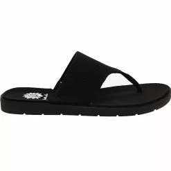Yellow Box Feronia Flip Flops - Womens Black