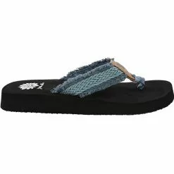 Yellow Box Fianni Flip Flops - Womens Denim