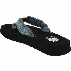 Yellow Box Fianni Flip Flops - Womens Denim -Rogan‘s Shoes shop YB FIANNI BLU3