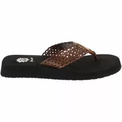 Yellow Box Wally Flip Flops - Womens Tan